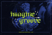 Hangod | Blackletter, a Blackletter Font by Brew & Butcher Studio (Thumbnail 7 of 11)