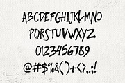 Akula- Dry Brush Font, a Script Font by Anna Ivanir (Thumbnail 4 of 5)