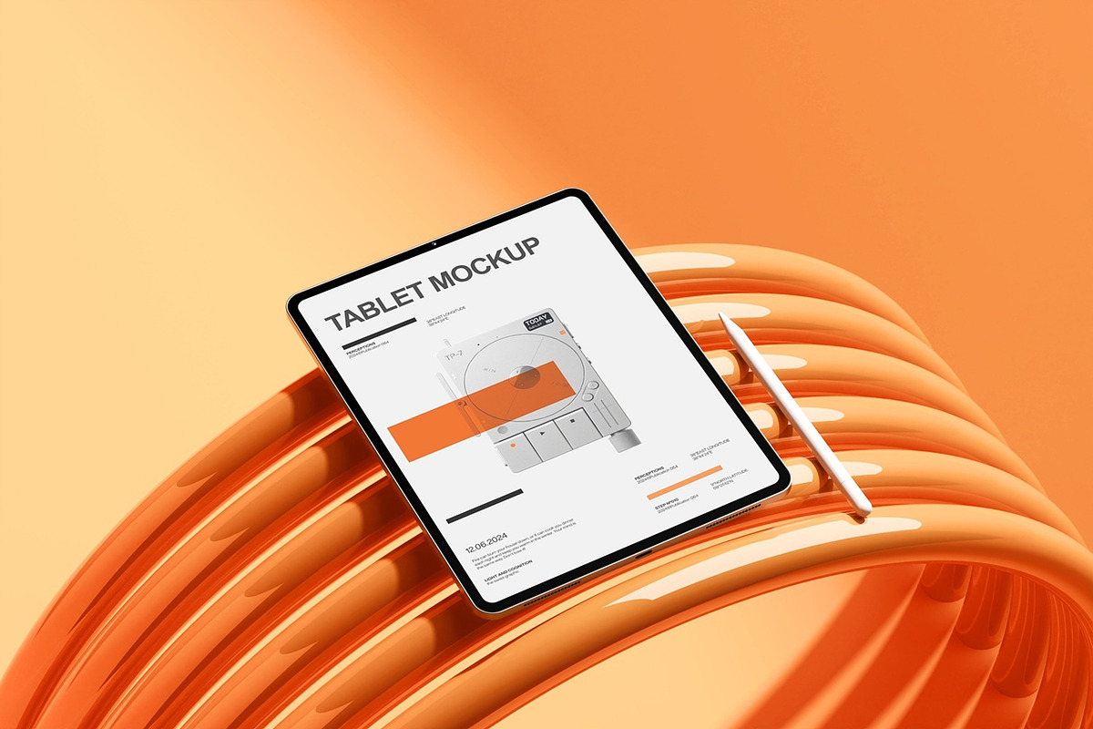 Apple iPad Mockup, an iPad Mockup by Sweetdady (Photo 2 of 8)