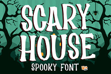 Scary House - Spooky Font