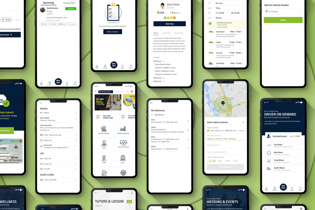 Home Service App || On-demand, an App Template by Istiak Ahmed (Photo 3 of 7)