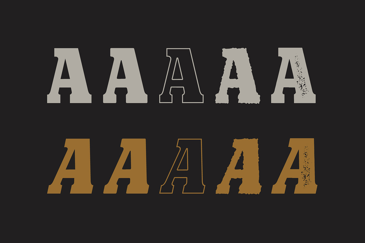 10 Font - Bonaro Font Family preview 2