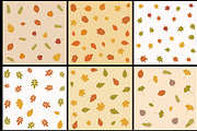 Fall Leaves Pattern Digital Papers, a Pattern Graphic by Gfx Expert Team (Thumbnail 5 of 5)