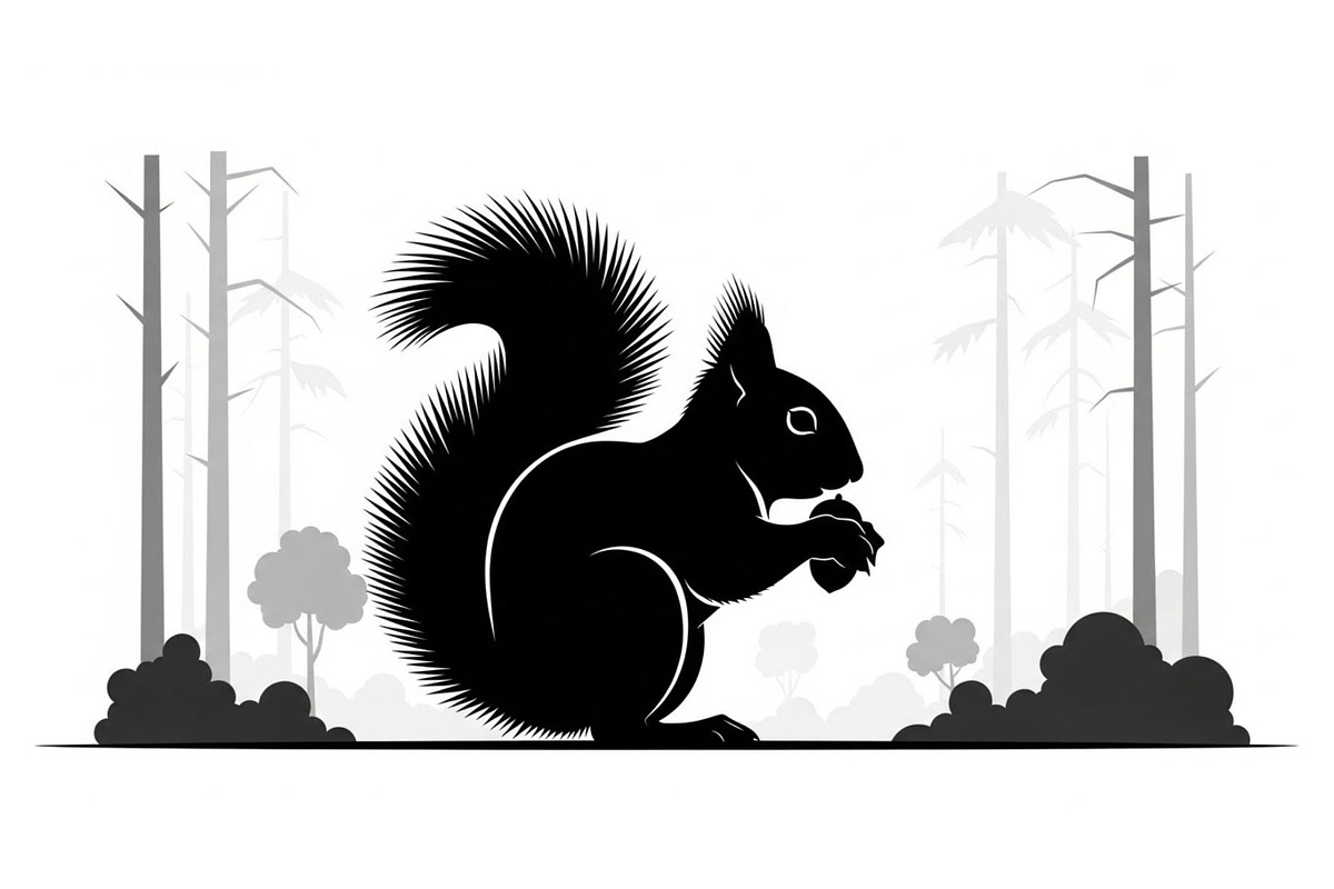 Black Squirrel Vector Icon Bundle, an Illustration by jahid234 (Photo 18 of 51)