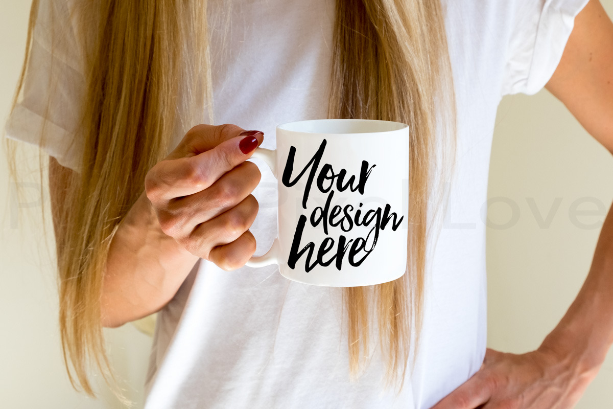 2 Styled Stock Mug Image mock ups, a Cups & Container Mockup by Plums Pixel Love (Photo 2 of 2)