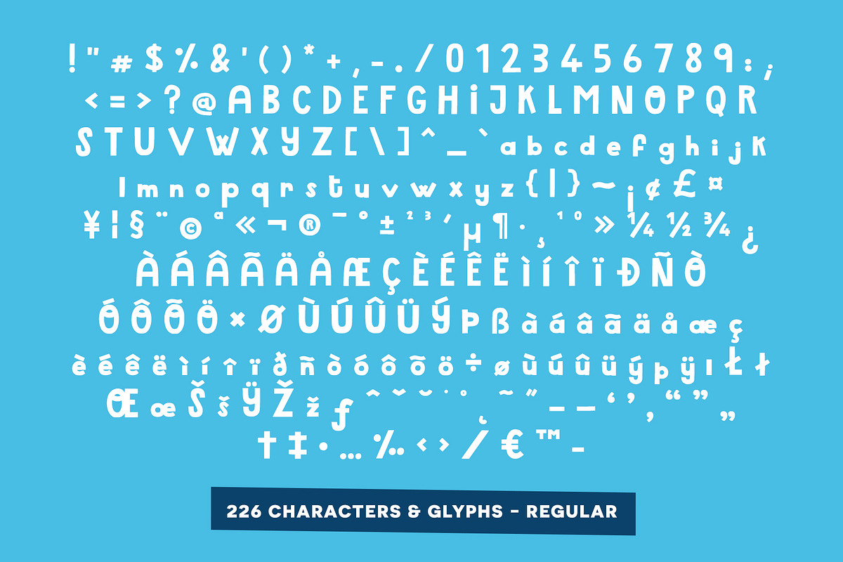 Fun & Bold handwritten font preview 4