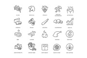 Ketogenic Diet Icons, a Food Illustration by Tettygreen (Thumbnail 2 of 3)