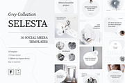 Selesta Social Media Bundle, a Social Media Template by Welovegraphics (Thumbnail 3 of 25)