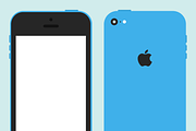 Flat iPhone Mockups Pack, an iPhone Mockup by Jamie Peak (Thumbnail 2 of 4)