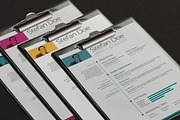 5 color Resume  & Cover, a Resume Template by sz81 (Thumbnail 2 of 5)