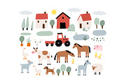Happy Day Farm, a Decorative Illustration by Barkova Nadya (Thumbnail 4 of 10)