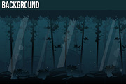 Bamboo Forest - Platformer Tileset, an Object Illustration by pzUH (Thumbnail 4 of 4)