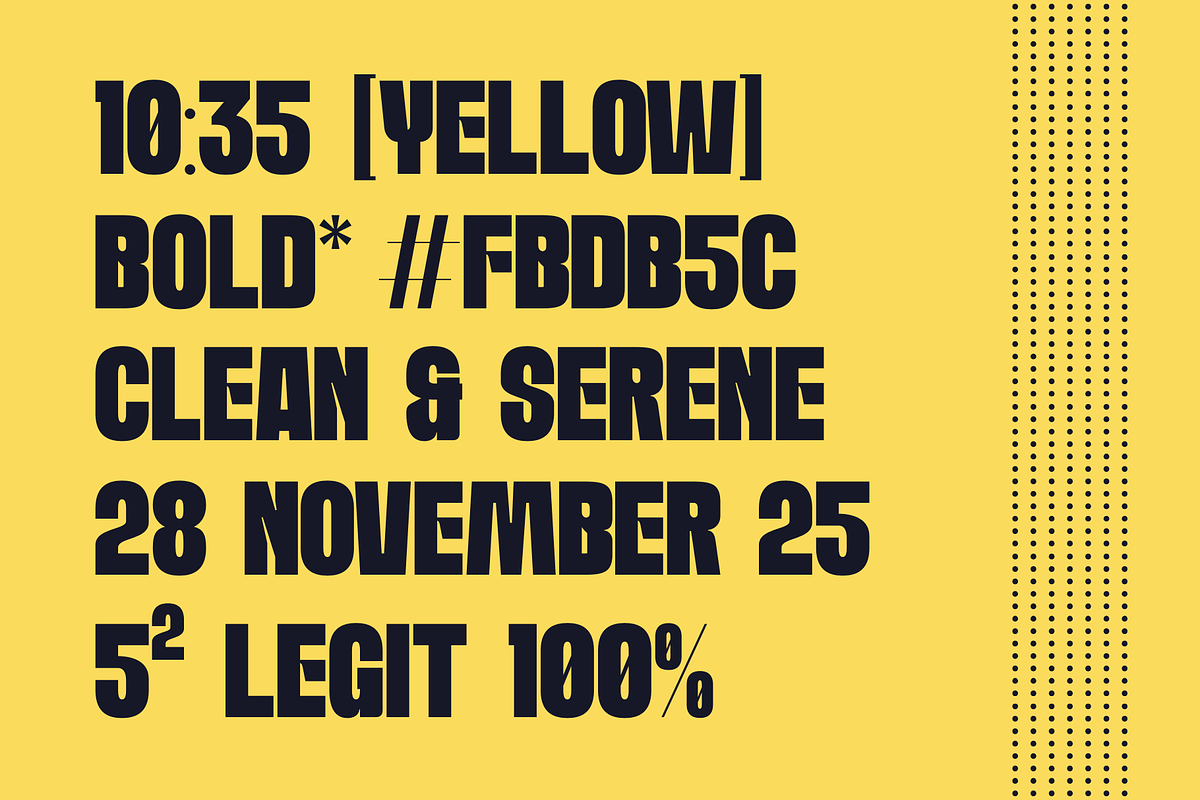 Goola Modern - Bold Extrude Font, a Sans Serif Font by Nirmana Visual (Photo 10 of 15)