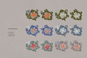 William Morris Style Pattern&Element, a Pattern Graphic by Varvara Gorbash (Thumbnail 9 of 10)