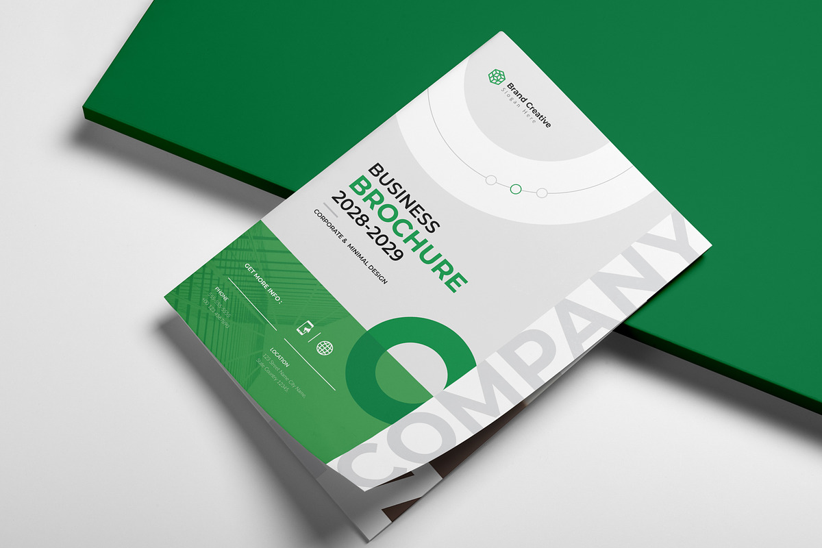 Business Brochure Cover Template, a Brochure Template by Spark_Creative (Photo 12 of 17)