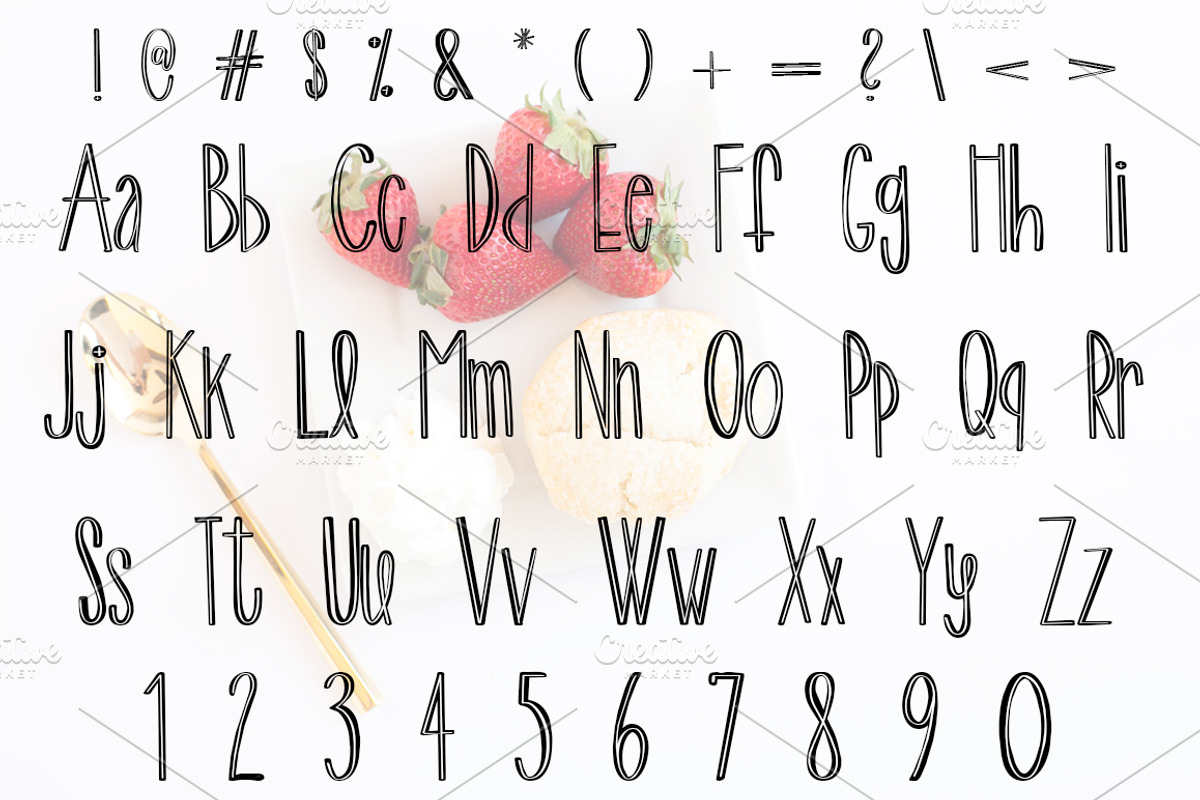 FEARLESS Hand Written Font preview 5