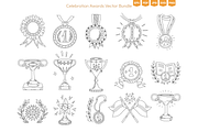 Trophy & Awards Vector Set, an Object Illustration by Ilia Design (Thumbnail 7 of 8)