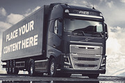 Truck Trailer Mockup Bundle #1, a Mockup by vraiana (Thumbnail 25 of 26)