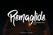 Remaglide, a Script Font by Mabhal Studio (Thumbnail 1 of 14)