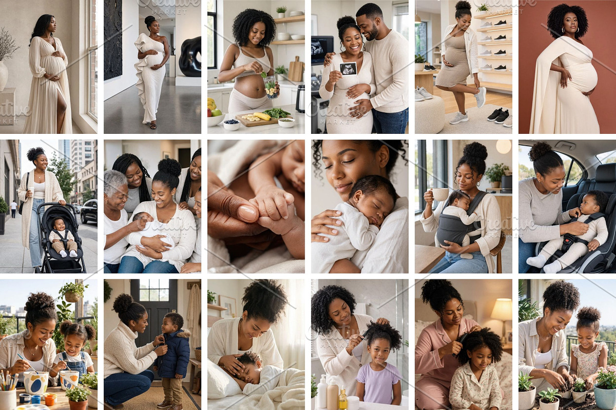 190 Melanin Motherhood Photos, a Person Photo by Selenique Studio (Photo 11 of 15)