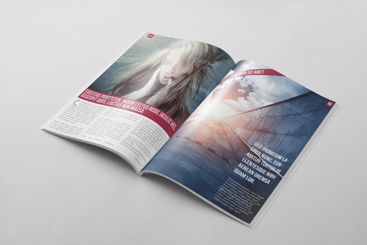 Magazine Template 18, a Magazine Template by pmvch (Photo 16 of 30)