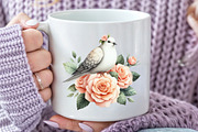 Summer Wedding Doves Clipart, an Illustration by Rose Art (Thumbnail 5 of 7)