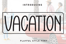 Vacation | Script Font