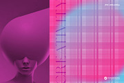 Plaid Gradient Backgrounds, a Background Graphic by Youandigraphics (Thumbnail 4 of 14)