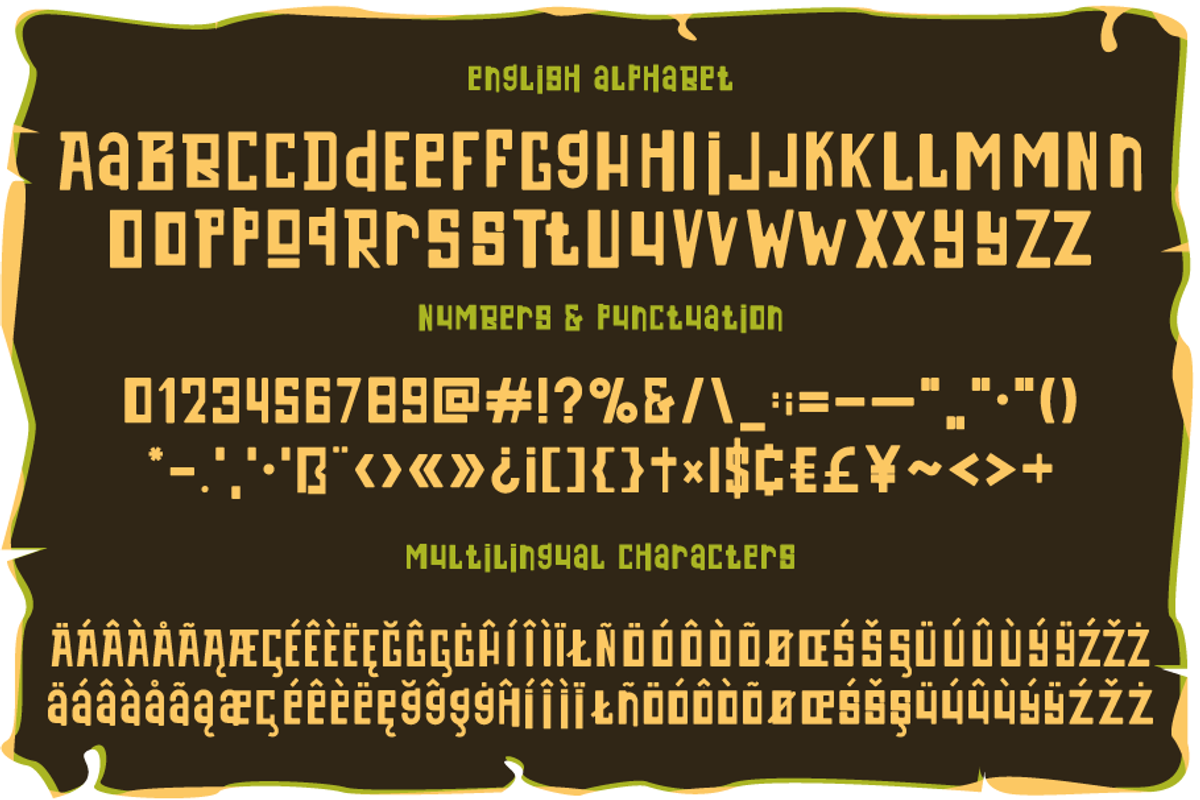 Monkey business font and designs, a Symbol Font by Heather_insane (Photo 3 of 5)