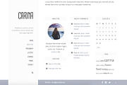Carina - Modern WordPress Blog Theme, a WordPress Template by Webodo Themes (Thumbnail 3 of 5)