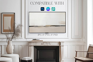 Frame Mockup For TV Living Room