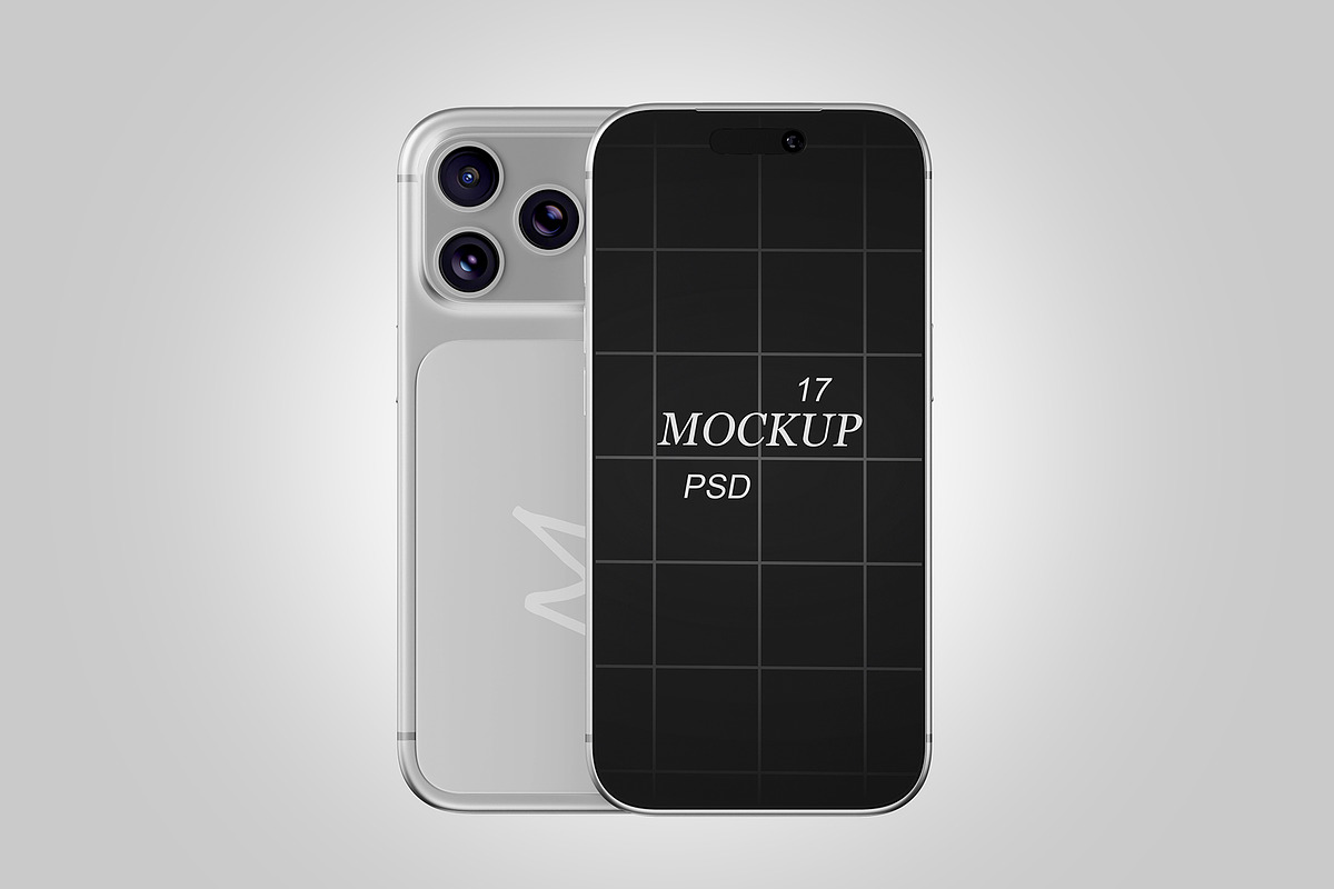 iPhone 17 Pro Max Mockup Set, an iPhone Mockup by pixelmock (Photo 5 of 10)