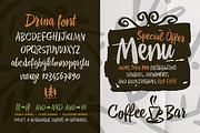 Drina, a Script Font by Posterizer KG (Thumbnail 2 of 5)