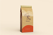 Coffee bag and coffee cup mockup, a Cups & Container Mockup by Runend (Thumbnail 8 of 22)