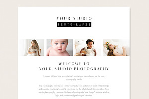 Welcome Email Template PSD