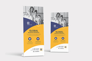 Rollup Banner Template, a Flyer Template by graphix_shiv