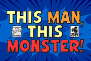 This Man This Monster, a Font by Comicraft Fonts (Thumbnail 2 of 6)