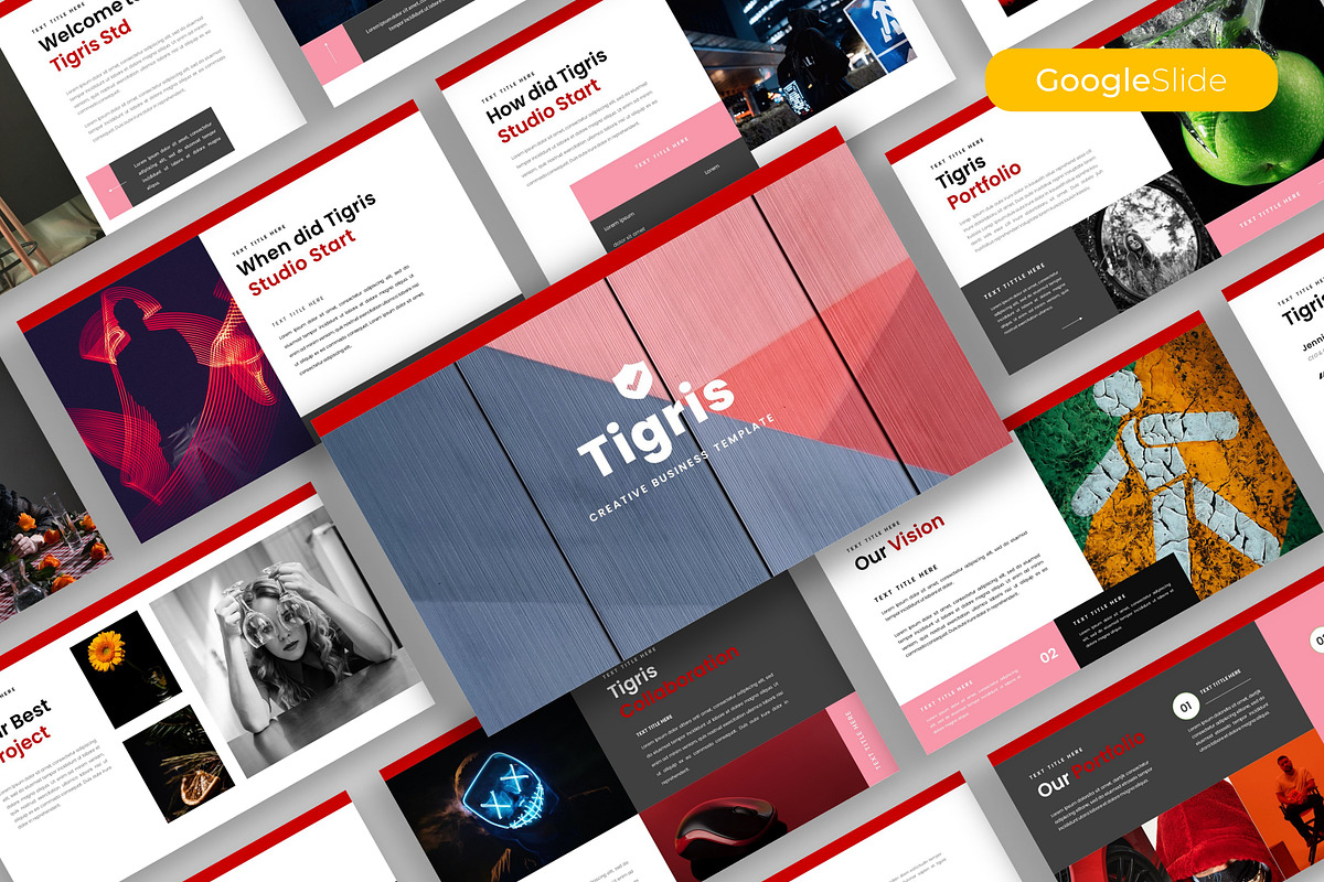 Tigris-Business Google Slide, a Presentation Template by kreatifreya (Photo 1 of 4)