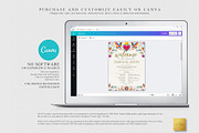 Mexican Wedding Program | CANVA, a Stationery Template by Creative Market (Thumbnail 4 of 6)