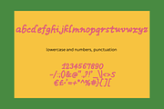 Melodic Playful & Retro Groovy Font, a Handwritten Font by Ashiya Pixel (Thumbnail 6 of 11)
