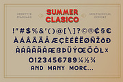 SUMMER CLASICO - Vintage Font, a Sans Serif Font by Konstantine Studio (Thumbnail 9 of 9)