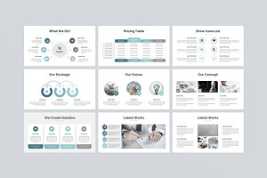 Modern Keynote Presentation Template