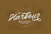 Verdons Wild - Vintage Brush Script, a Script Font by Bale Type (Thumbnail 8 of 10)