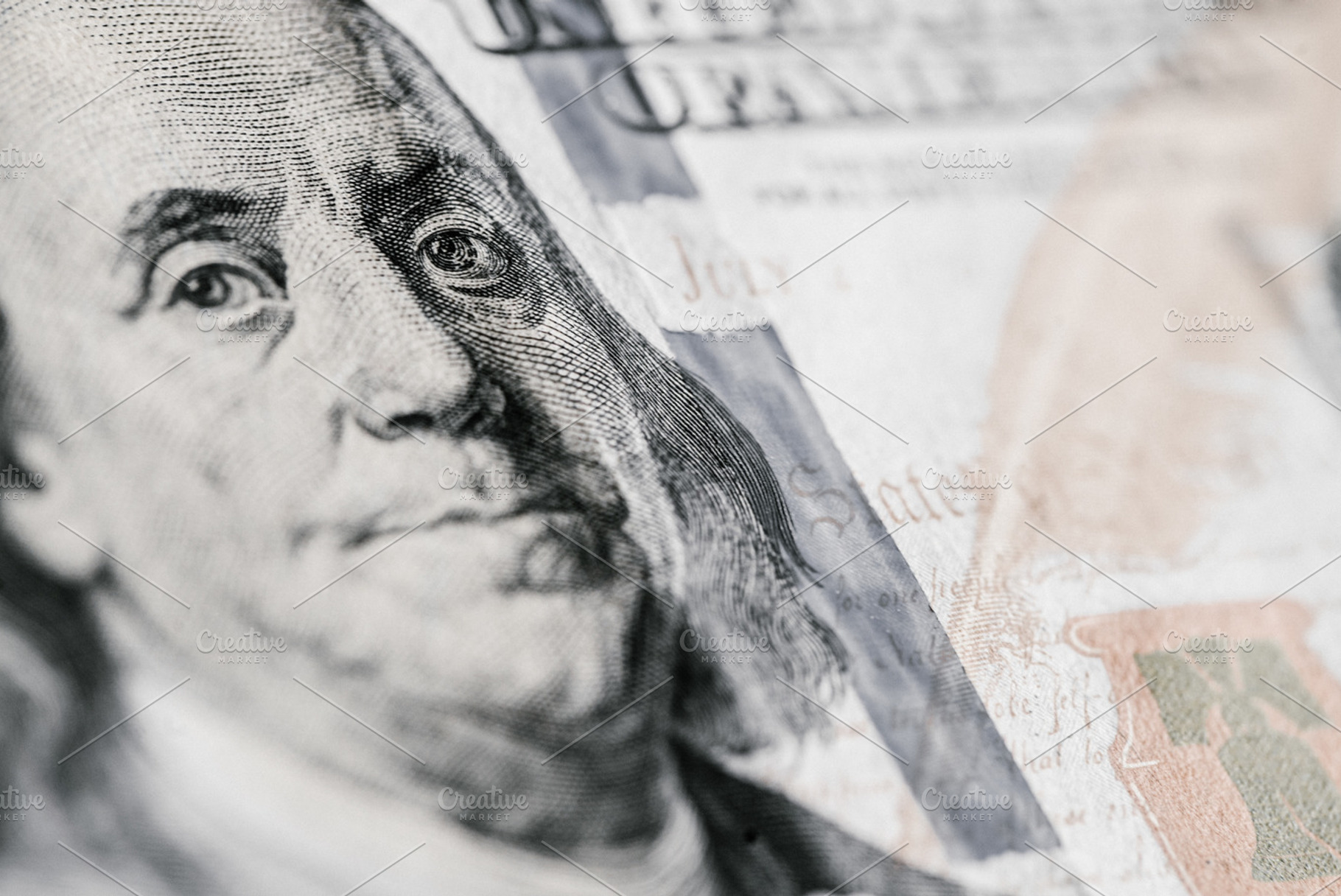 $100 Macro, a Business Photo by GetMockups
