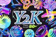 Y2K 3D Aesthetic Shapes Collection, a Graphic by LarysaZabrotskaya (Thumbnail 1 of 12)