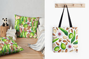 Watercolor almond milk, a Food Illustration by Ekaterina Glazkova (Thumbnail 11 of 11)