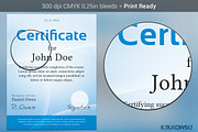Simple Certificate Template, a Stationery Template by Krukowski Graphics (Thumbnail 2 of 3)