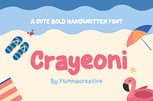 Crayeoni - Cute Bold Handwritten