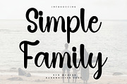 Simple Family, a Handwritten Font by FreshTypeINK (Thumbnail 1 of 6)
