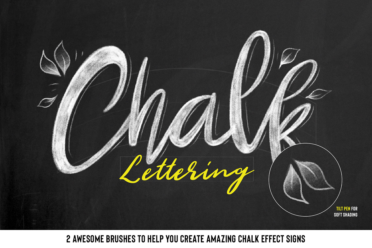 Lettering Bundle for Procreate, a Brush Add-On by BrushUp (Photo 9 of 15)